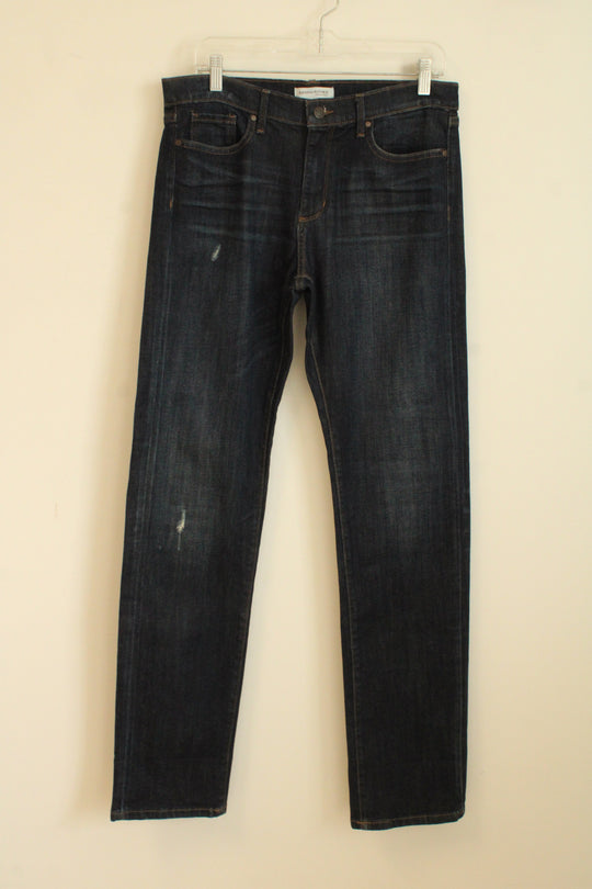 NEW Banana Republic Dark Wash Straight Leg Jeans | 30x34