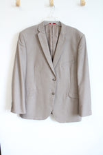 Adolfo Gray Blazer Jacket | 48R Slim