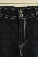 NINE WEST Dark Wash Wide Leg Jeans | 12