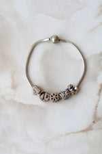 Pandora Silver Beaded Bracelet