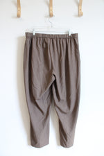 Briggs Brown Trouser Pants | 16W Petite