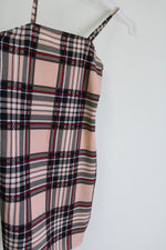 Shein Plaid Fitted Cami Dress | S