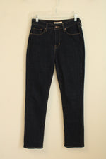 Levi's Dark Wash Straight Jeans | 4