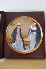 Edwin M. Knowles Rockwell's Colonials "Words Of Comfort" Decorative Dish