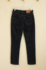 Levi's Dark Wash Straight Jeans | 4