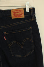 Levi's Dark Wash Straight Jeans | 4