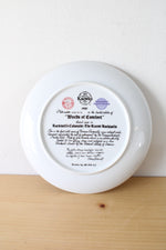 Edwin M. Knowles Rockwell's Colonials "Words Of Comfort" Decorative Dish