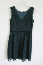LOFT Evergreen Lace Dress | 4