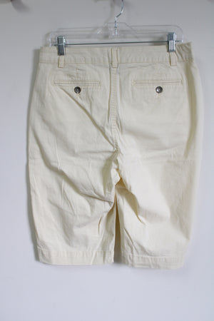 Bandolino Pale Yellow Long Shorts | 10