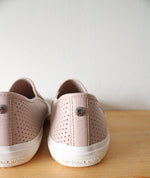 MICHAEL Michael Kors Light Pink Leather Slip-On Shoes | Size 8.5