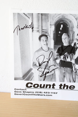 Count The Stars Autographed Flyer | 8X10