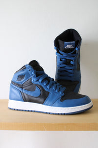 Nike Air Jordan 1 Retro High OG Dark Marina Blue Shoes | Size 6