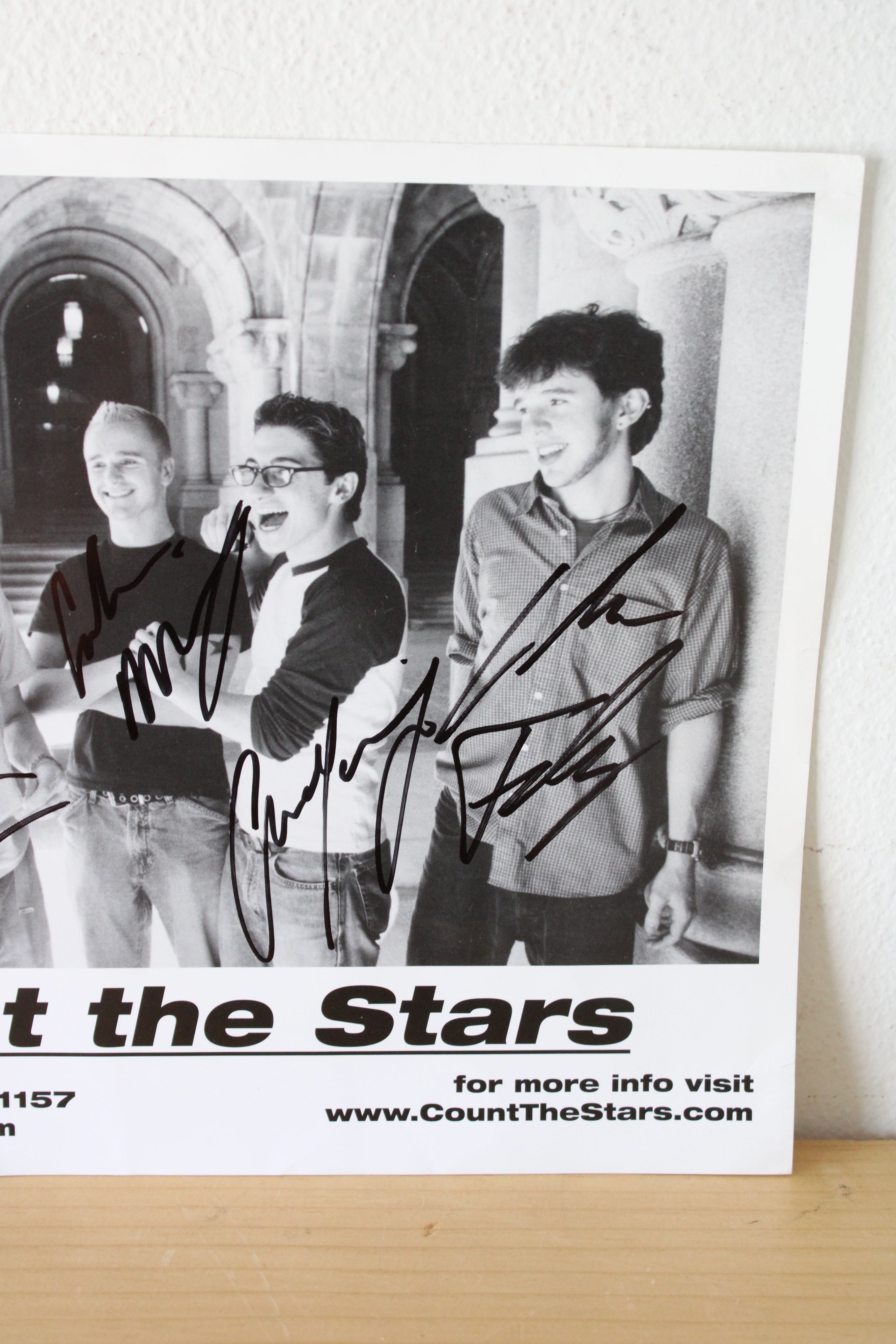 Count The Stars Autographed Flyer | 8X10