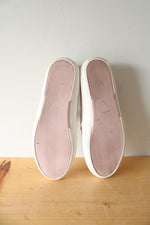 MICHAEL Michael Kors Light Pink Leather Slip-On Shoes | Size 8.5