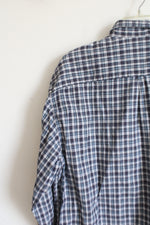 Arrow Blue Flannel Button Down Shirt | XL