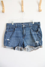 Old Navy Mid Rise Boyfriend Shorts | 16