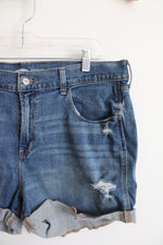 Old Navy Mid Rise Boyfriend Shorts | 16
