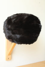 Gwen Pennington Exclusive Vintage Russian Style Black Fur Winter Hat