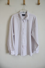 Nautica Regular Fit White Button Down Shirt | 18/18 1/2 - 34/35 XXL