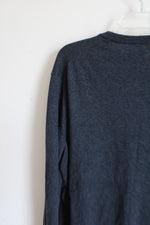 Old Navy Blue Knit Sweater | L