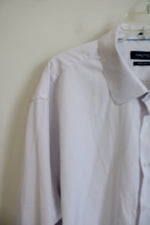Nautica Regular Fit White Button Down Shirt | 18/18 1/2 - 34/35 XXL