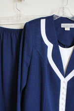Pablo Collection Blue 2 Piece Top & Skirt Set | 18WP