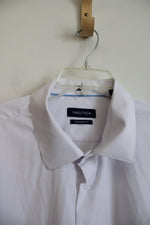 Nautica Regular Fit White Button Down Shirt | 18/18 1/2 - 34/35 XXL