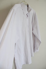 Nautica Regular Fit White Button Down Shirt | 18/18 1/2 - 34/35 XXL
