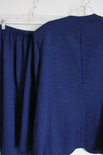 Pablo Collection Blue 2 Piece Top & Skirt Set | 18WP