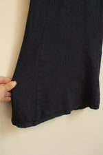Pilcrow Navy Blue Wide Leg Capris | 32