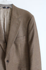 346 Brooks Brothers Brown Houndstooth Blazer | 43