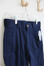 NEW Wonder Nation Flat Front Navy Blue Short | 12