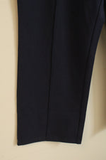 NEW Women With Control Navy Blue Stretch Capris | M