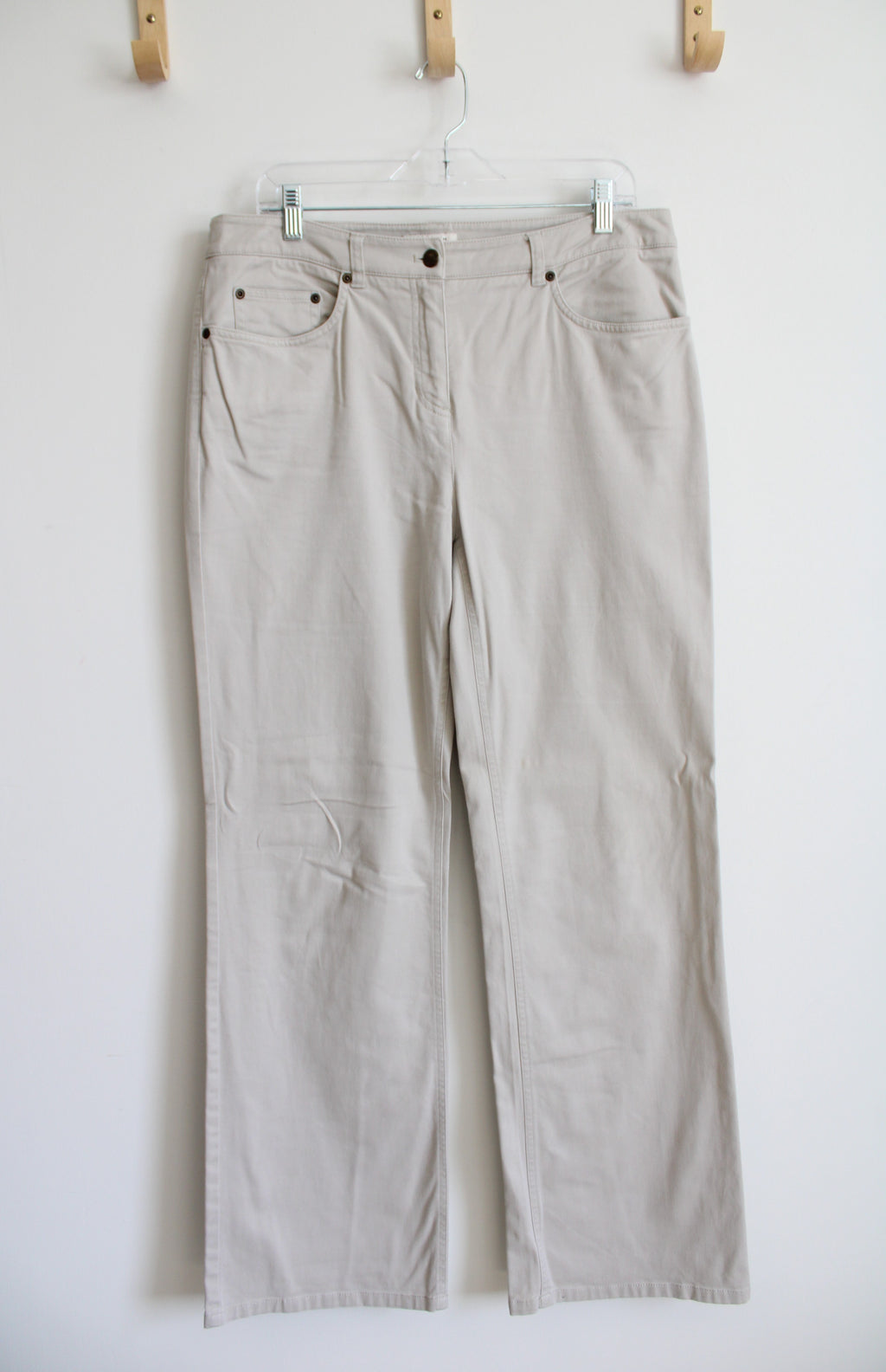 Jones New York Sport Stretch Beige Pants | 12