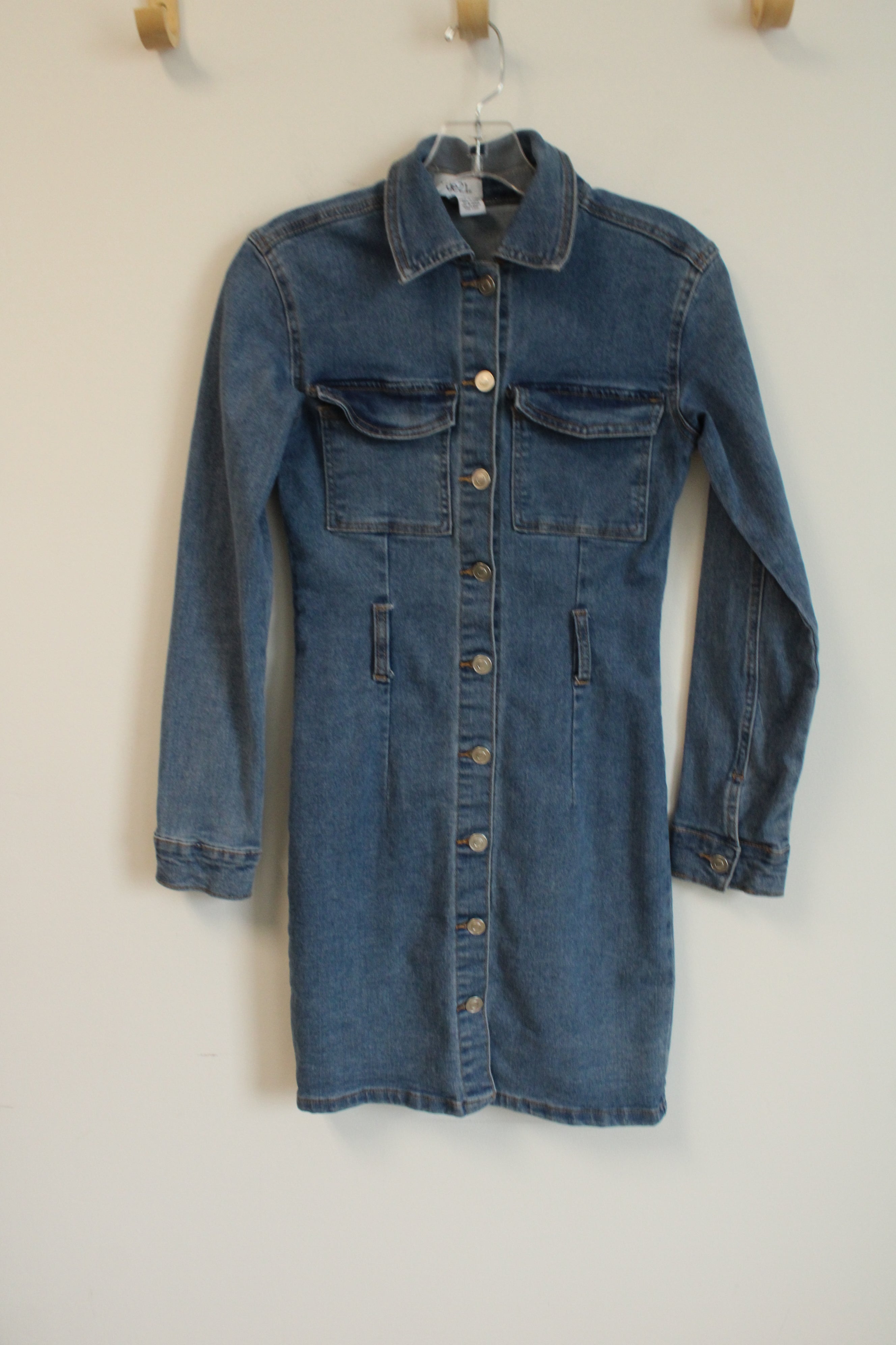 Rue 21 Denim Button Down Dress
