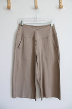 NEW Baleaf Brown Wide Leg Capri Pants | M