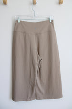 NEW Baleaf Brown Wide Leg Capri Pants | M
