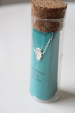 NEW Kohls Sterling Silver Owl Pendant Necklace