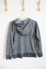 Under Armour Gray Heathered Fleece Lined Hoodie | S