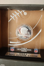 NEW Los Angeles Rams Official Game Coin with Acrylic Stand 2021