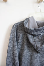 Under Armour Gray Heathered Fleece Lined Hoodie | S