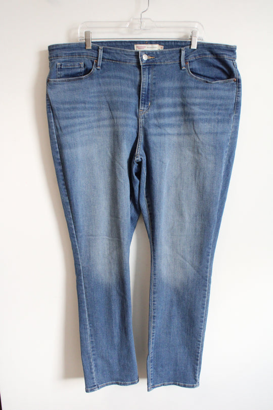 Levi Strauss Mid-Rise Straight Jeans | 20