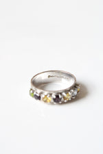 Leamlight 14K White Gold Multi-Stone Ring | Size 8.5