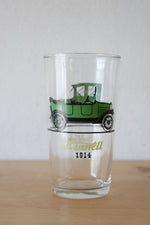 Vintage 1915 Studebaker & 1914 Maxwell Drinking Glass