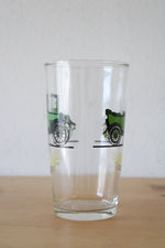 Vintage 1915 Studebaker & 1914 Maxwell Drinking Glass
