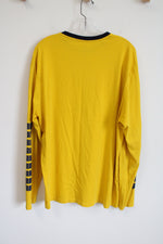 Puma Yellow Long Sleeved Shirt | L