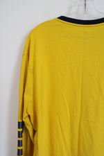 Puma Yellow Long Sleeved Shirt | L