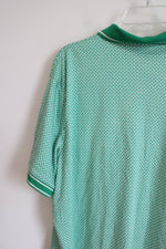 NEW Lands' End Green & White Polo Shirts | XXL