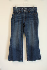 Old Navy Midi-Rise Loose Boot-Cut Denim Jeans | 6 Petite