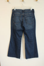 Old Navy Midi-Rise Loose Boot-Cut Denim Jeans | 6 Petite